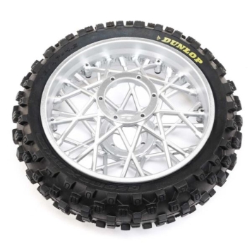 LOS46007 Promoto MX53 Hinterrad mit silberner Felge